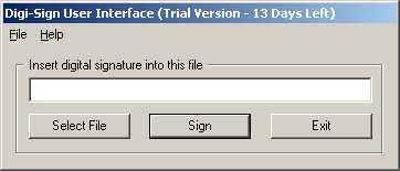 Digi-Sign Screenshot